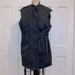 Marc Jacobs L utilitarian vest dark grey